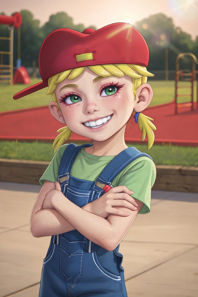 77943-2148921800-AS Young 2girls blonde Lana Loud overalls red-Children_Stories_V1-Semi.png